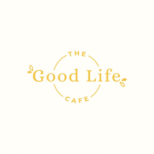Adobe icon logo with the title 'The Good Life Cafe'
