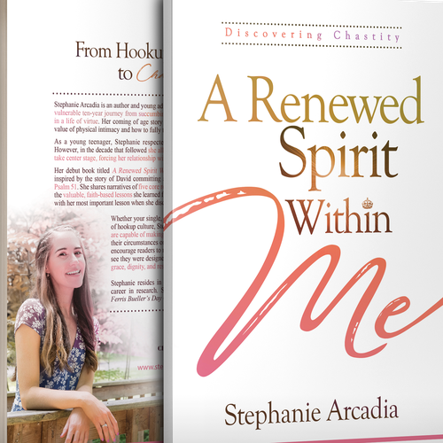 Spirit design with the title 'A Renewed Spirit Within Me'