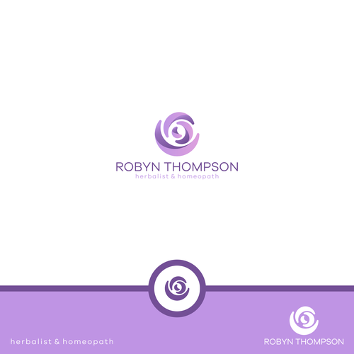 Rose brand with the title 'Flower logo'