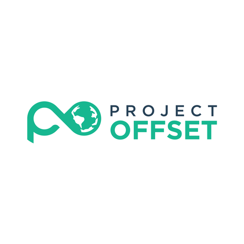 Earth logo with the title 'Project Offset logo'