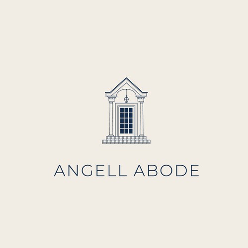 Amazing logo with the title 'Angel Abode'