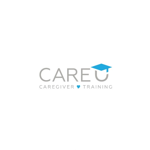 Training logo with the title 'CareU - Caregiver Training Company'