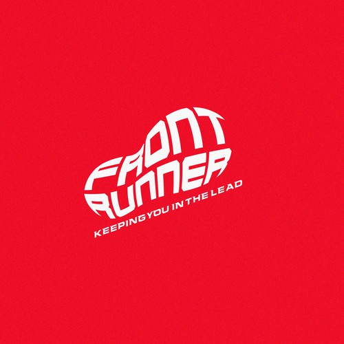 Sneaker design with the title 'Creative wordmark for startup'