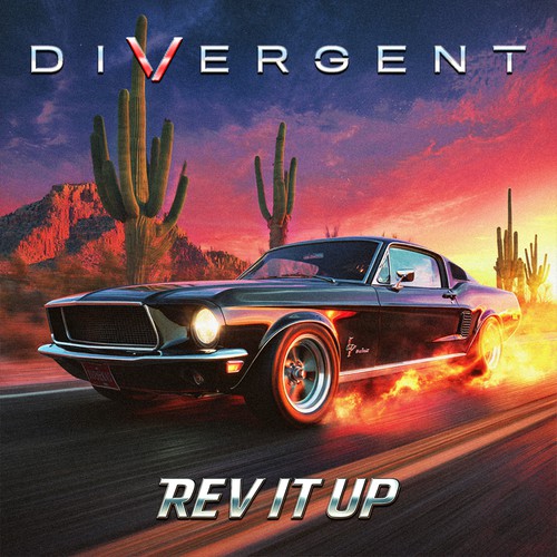 CD cover design with the title 'Vintage style album cover Design'