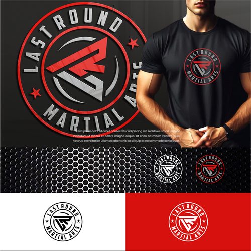 MMA logo with the title 'LAST ROUND MARTIAL ARTS'