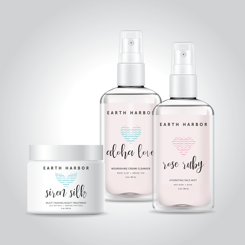 Icon packaging with the title 'Cosmetic concept '