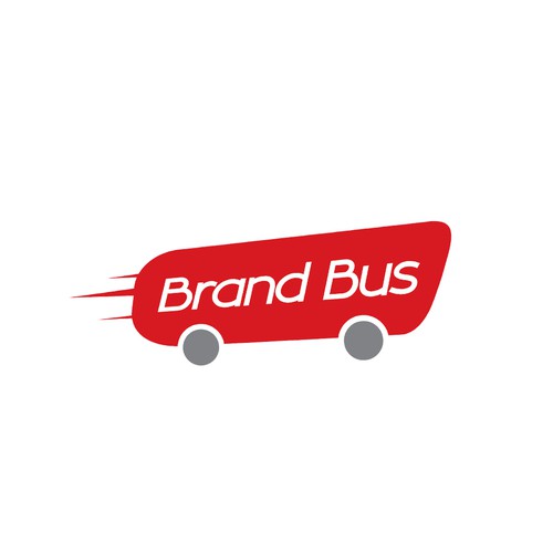 Bus design with the title 'Brand Bus'
