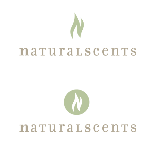 N logo with the title 'NaturalScents logo'