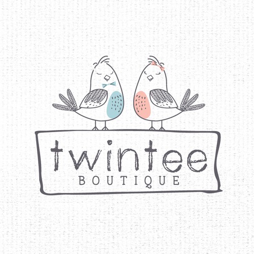 Twin logo with the title 'TwinTee Boutique'