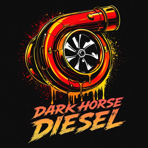 Retro design with the title 'DHD'