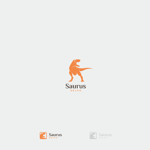 Dinosaur design with the title 'Modern Timeless dinosaurs concept'