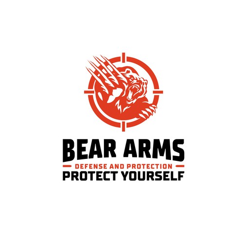 Animal claw logo with the title 'Bear Logo'