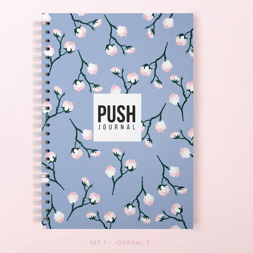 Journal book cover with the title 'PUSH Journal'
