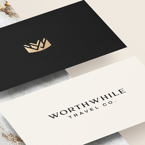 Traveling design with the title 'Logo design for an agency that sells luxury travels to Europe'