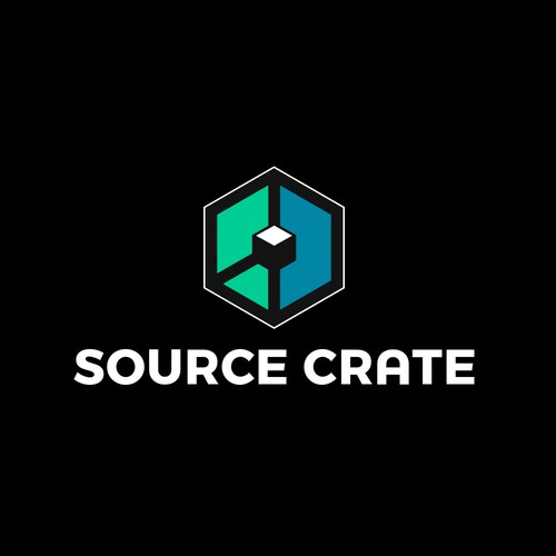 Open source logo with the title 'Logo for a subscription box service for open source technology'