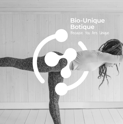 Genetics logo with the title 'Logo concept for Personalized Nutrition which determines each person's individual needs'