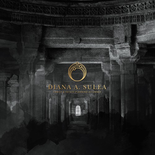 Circle brand with the title 'Logo for Diana A. Sulea'