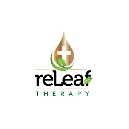 Hemp oil logo with the title 'Logo Entry for Health & Wellness CBD Label'