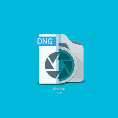 Android app icon for photo-file converter