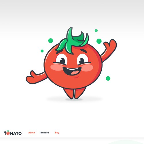 Tomato design with the title 'tomato'