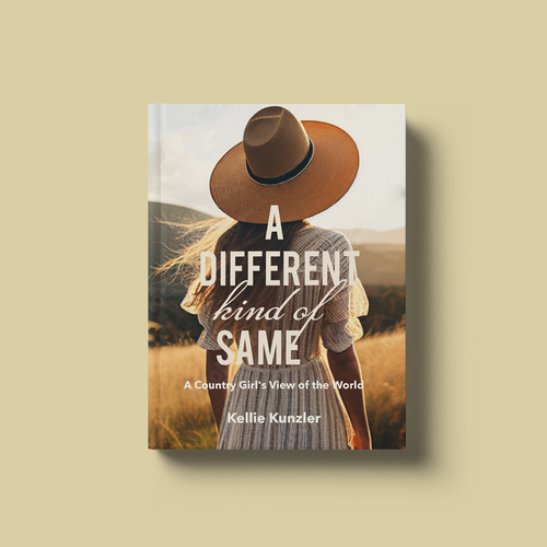 Feminine book cover with the title 'Book Cover'