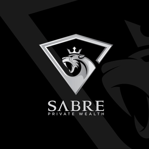 Canine design with the title 'Sabre Logo Design'