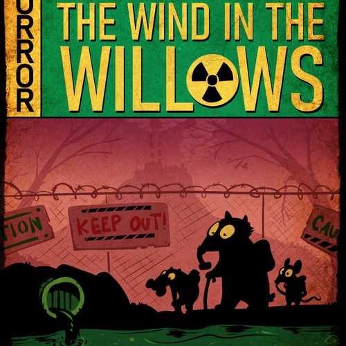 Horror artwork with the title 'The Wind in the Willows - Poster'