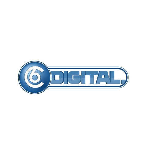 Digital art logo with the title 'logo canal 6 digital'