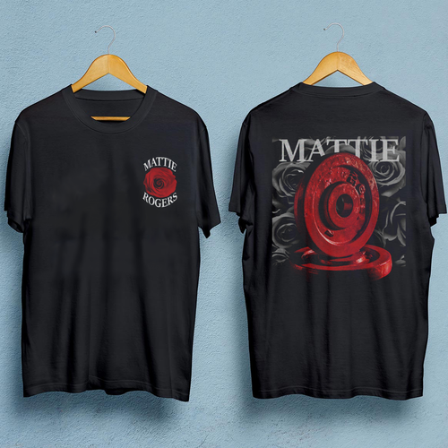 t shirt front and back design
