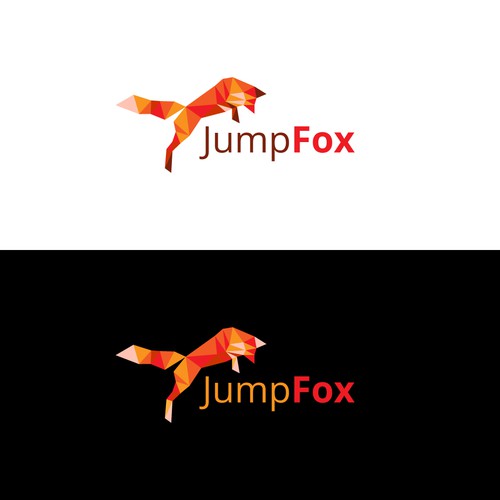 Mathematics logo with the title 'Logo Design for JumpFox'