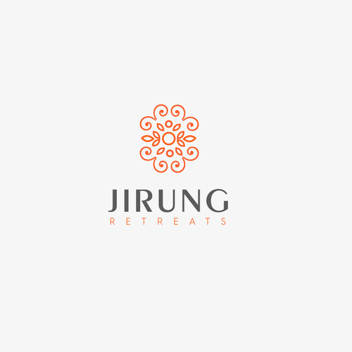 Yoga logo with the title '° Quirky logo for a yoga and wellness company °'