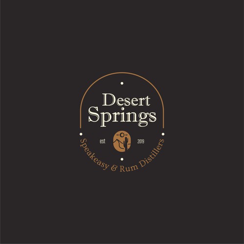 Club brand with the title 'Desert Springs Logo'