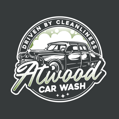 Carwash logo with the title 'logo for carwash'