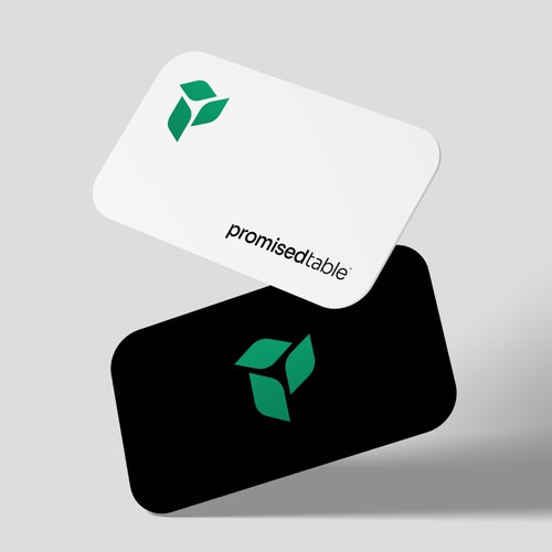 P brand with the title 'Minimalist logo designed entry'