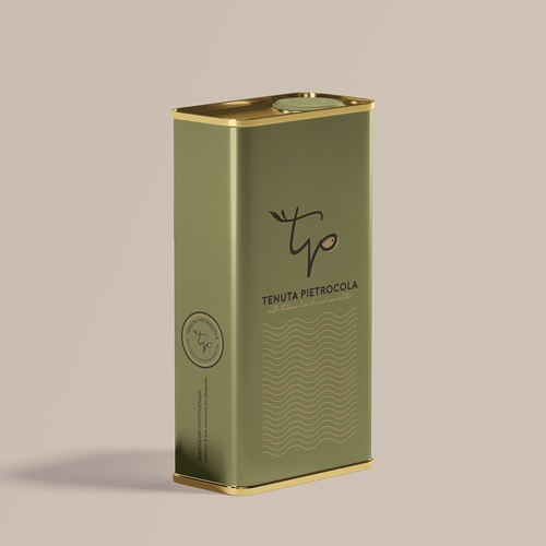 Olive logo with the title 'Logo for TENUTA PIETROCOLA'