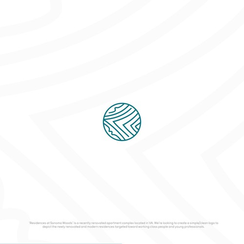 Woods design with the title 'Residences at Sonoma Woods'