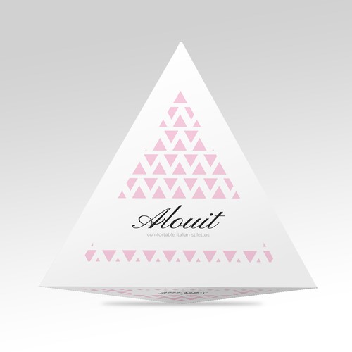 Unique packaging with the title 'Italian Stilettos Packaging'