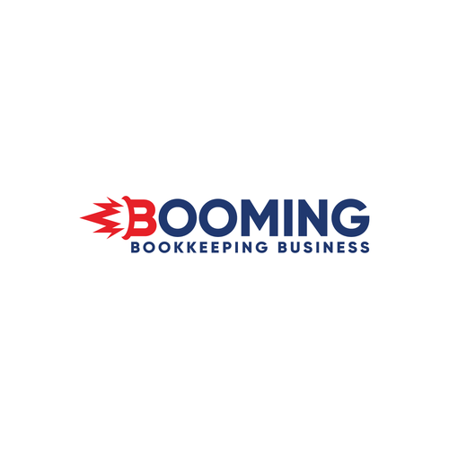 Online course logo with the title 'Booming Bookkeeping Business'