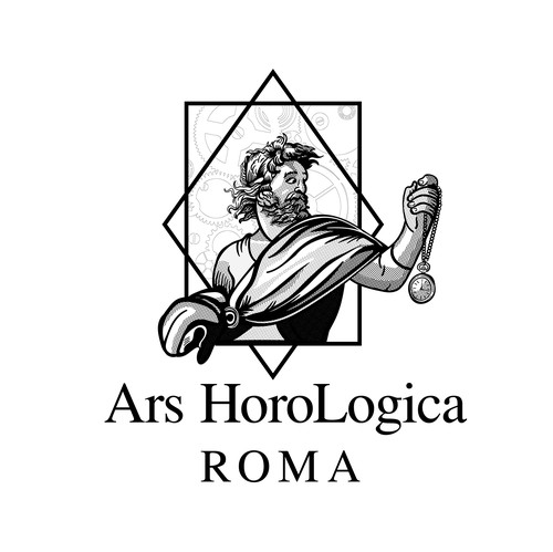 Saturn logo with the title 'Ars HoroLogica'
