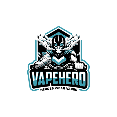 Hero logo with the title 'VapeHero'
