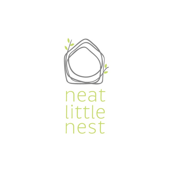 Nest brand with the title 'Hand drawn nest house'