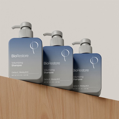 Packaging with the title 'Dermatological Hair Science Reimagined'