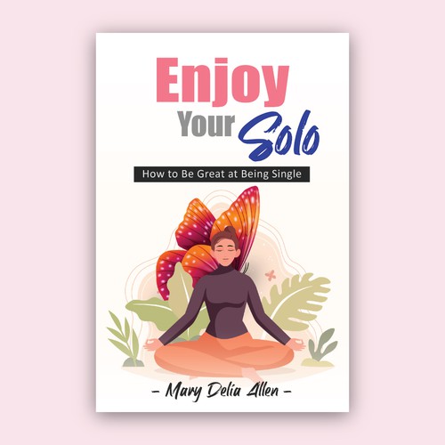 Publication design with the title 'e-book cover design'