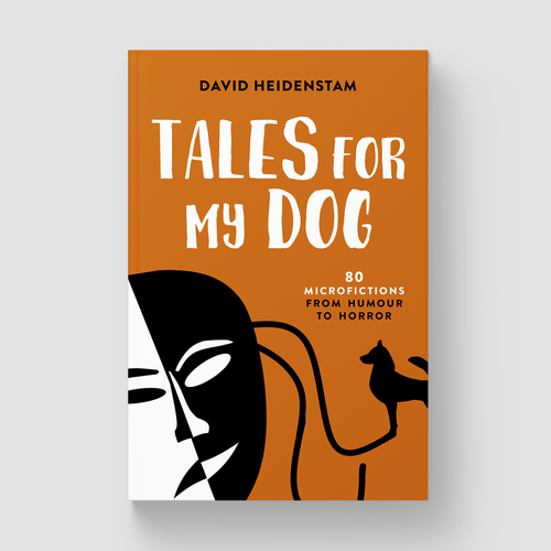 Fiction book cover with the title 'Short Stories book cover design'