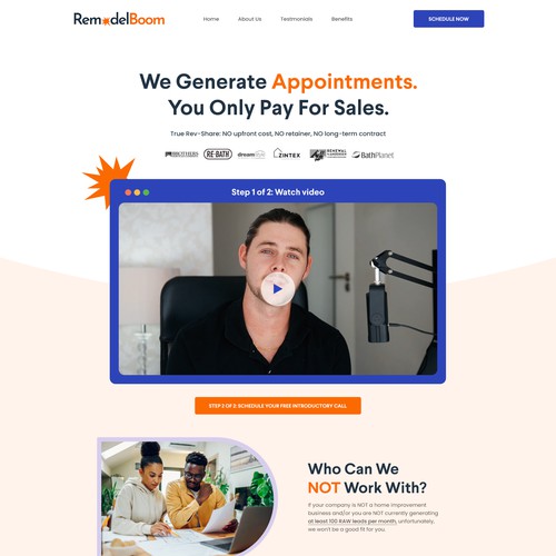 Home website with the title 'RemodelBoom'