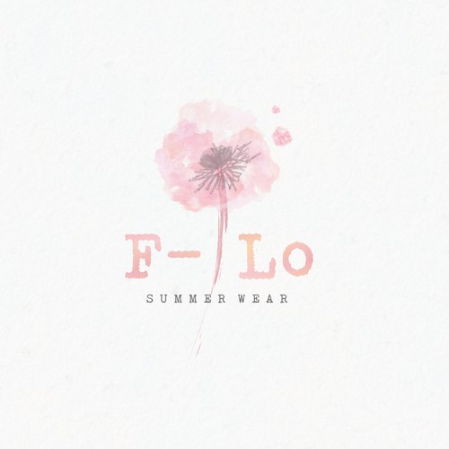 Fashion logo with the title 'logo concept for summer fashion wear'