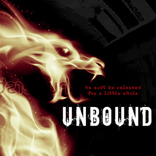 Science-fiction book cover with the title 'ICONIC cover for the YA thriller UNBOUND - plus win 2 one-on-one projects to complete the trilogy'