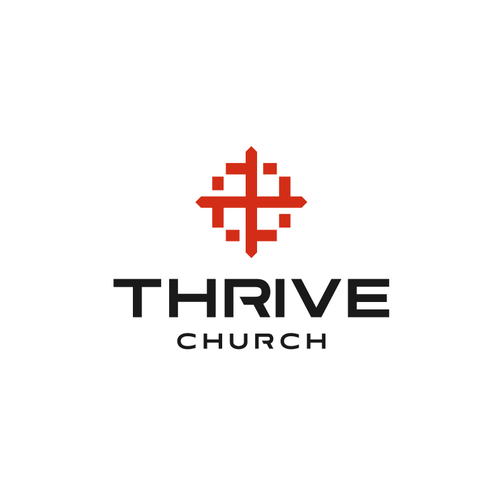Thrive design with the title 'Thrive Church'