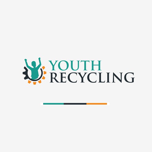 Nonprofit logo with the title 'Bold logo for non-profit organization'