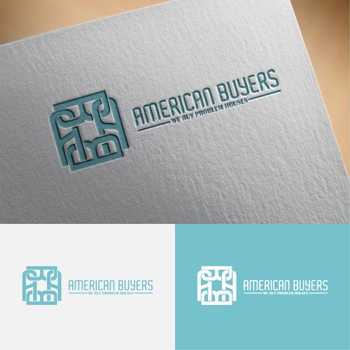 Button logo with the title 'Iconic button logo'